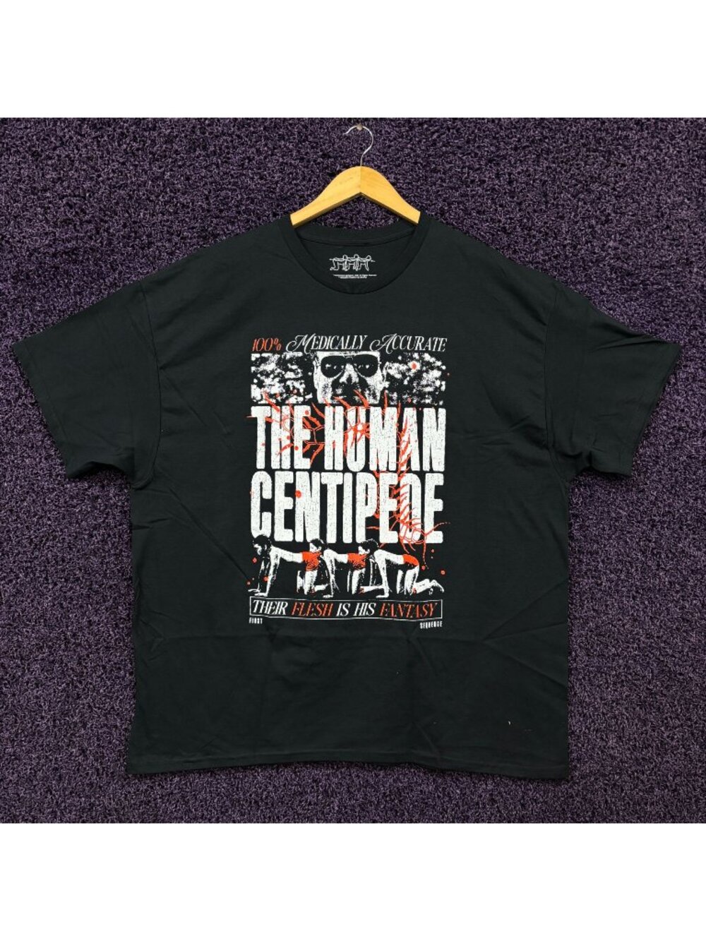 The Human Centipede First Sequence Dutch Horror T-Shirt 2XL